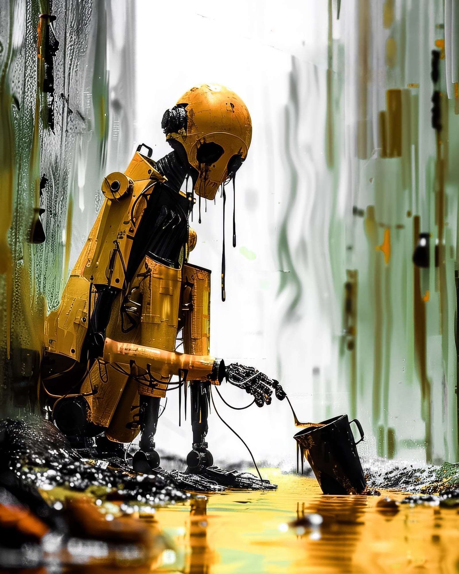Réalités dégoulinantes — Bibheist Creative Art